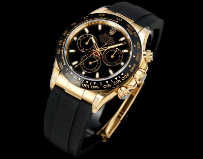 N+ Factory Rolex Daytona 155g 40mm*12.2mm 7750/4310/4131 Movement Black Dial Watch